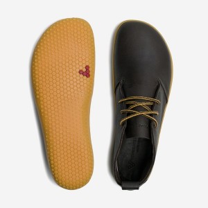 Men's Vivobarefoot Preorder 'gobi Iv' Lifestyle Shoes Obsidian | 4936028-VY