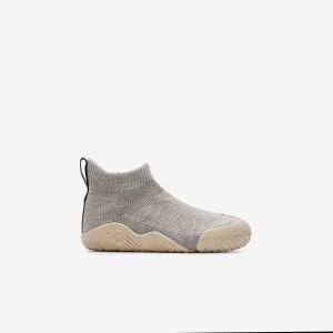 Vivobarefoot Pluma Knit Kids Grey | 2610758-BH