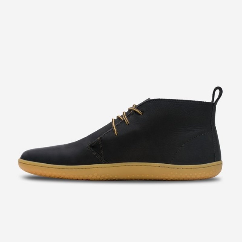 Men's Vivobarefoot Preorder 'gobi Iv' Lifestyle Shoes Obsidian | 4936028-VY