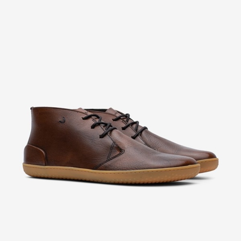 Men's Vivobarefoot Preorder 'gobi Lux' Lifestyle Shoes Brown | 2450691-KL