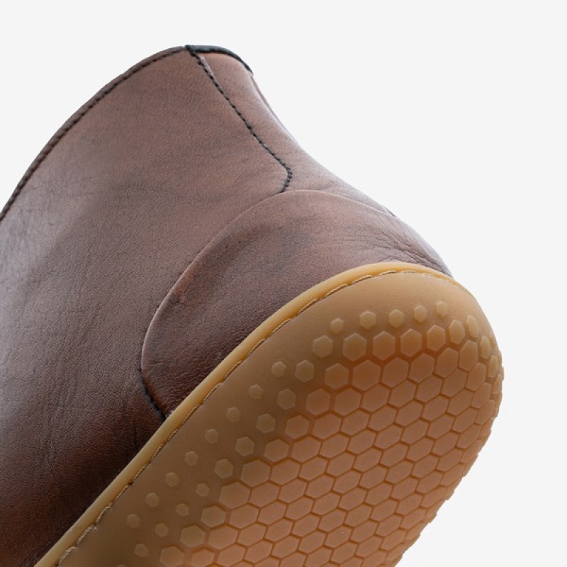 Men's Vivobarefoot Preorder 'gobi Lux' Lifestyle Shoes Brown | 2450691-KL