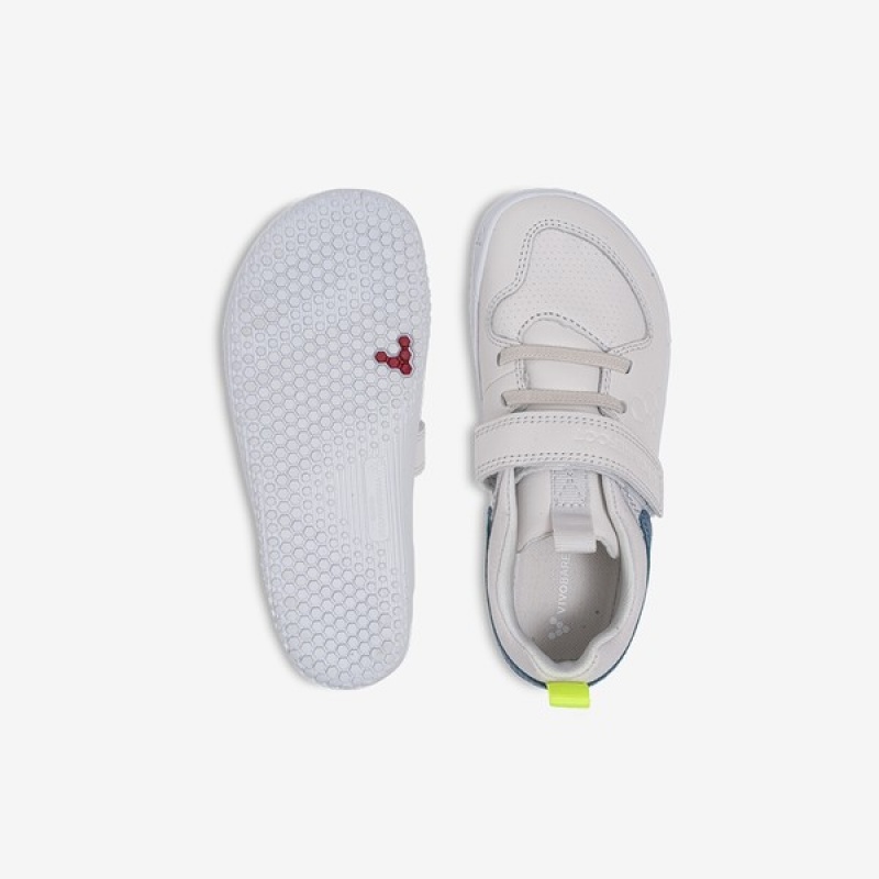 Vivobarefoot Primus Ludo Kids White | 2596307-TA