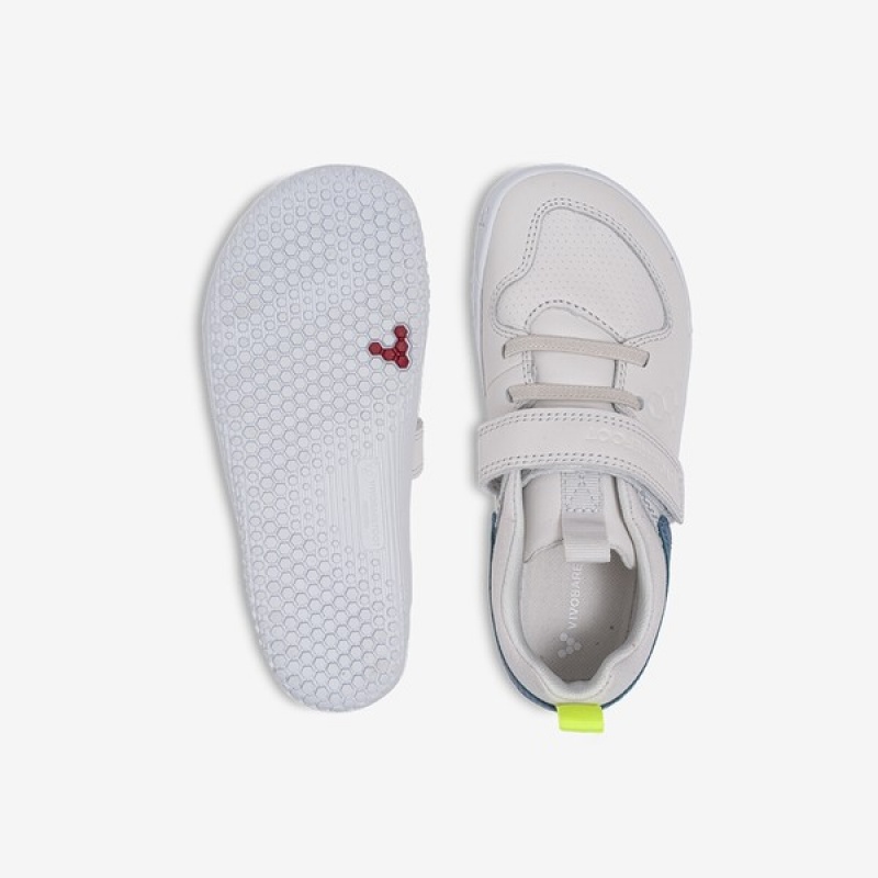 Vivobarefoot Primus Ludo Kids White | 7425139-TJ