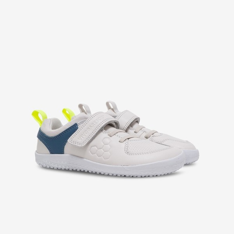 Vivobarefoot Primus Ludo Kids White | 7425139-TJ