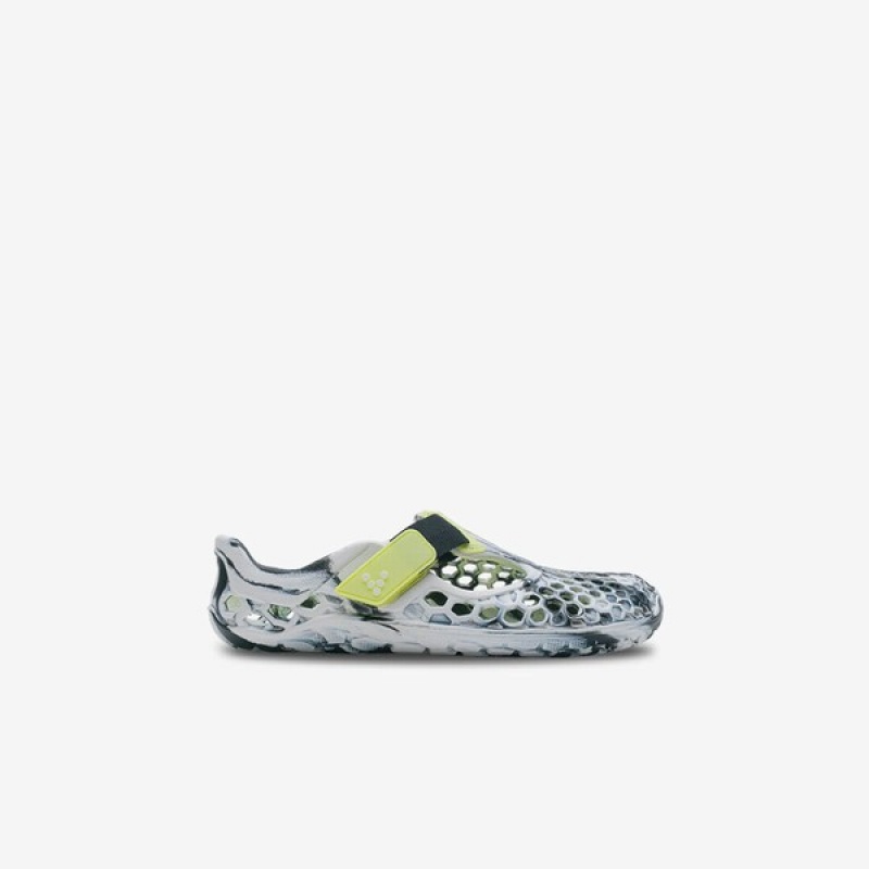 Vivobarefoot Ultra Bloom Kids Obsidian / White | 1728594-PY